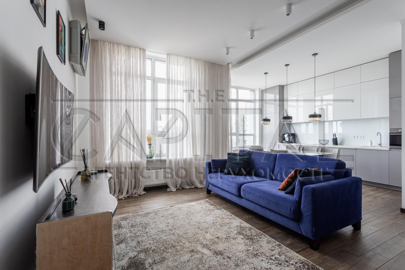 Видова квартира в ЖК Central Park, 95 м²