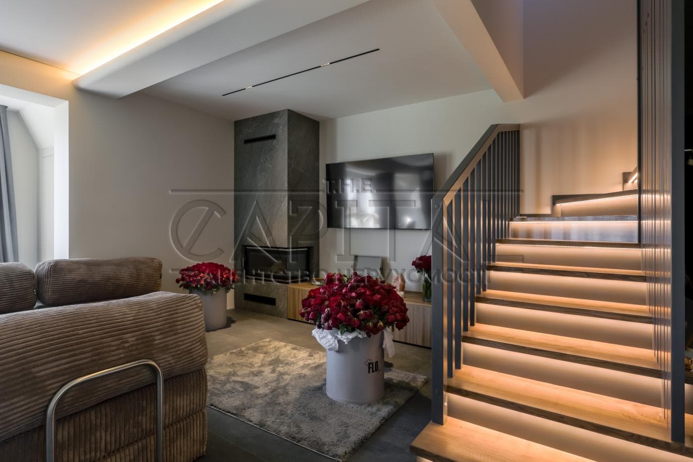 Дворівнева квартира з терасою, 130 м²